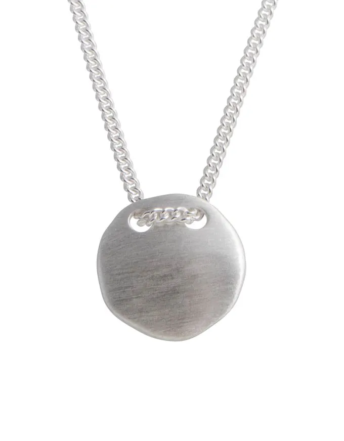 Tag Necklace Silver