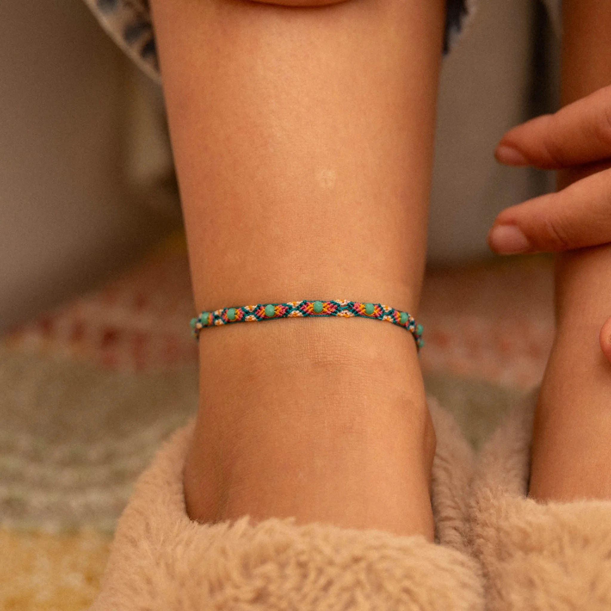 Vermelha Surf Anklet