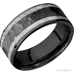 Zirconium band with Polish Finish - 8MM